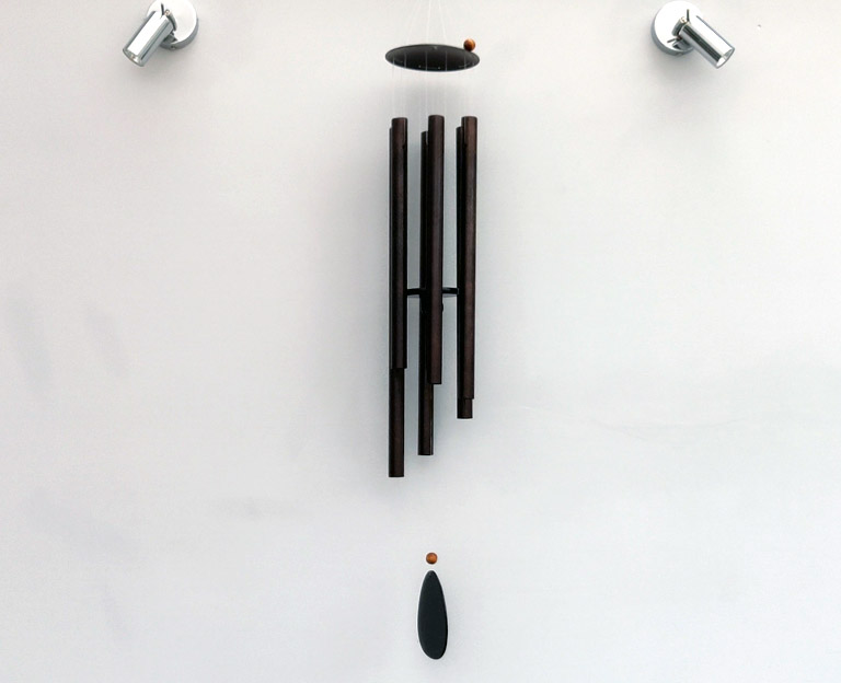 southern skies wind chime outdoor setup